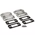 Billet Side Marker Light Armor Bezels | Set of Four | 70-77 Ford Bronco